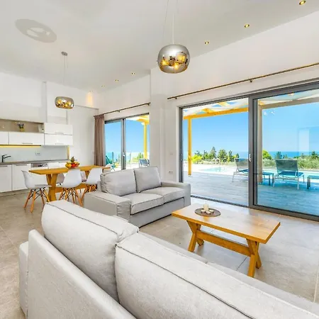 Villa Alonaki Sea View By Plus *